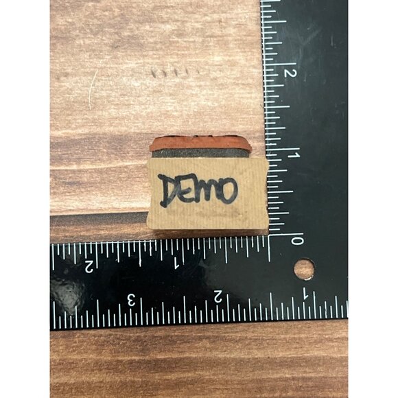 Bat Wood Mounted Rubber Stamp Design By Buttermilk Basin Inky Antics Halloween - Picture 3 of 4